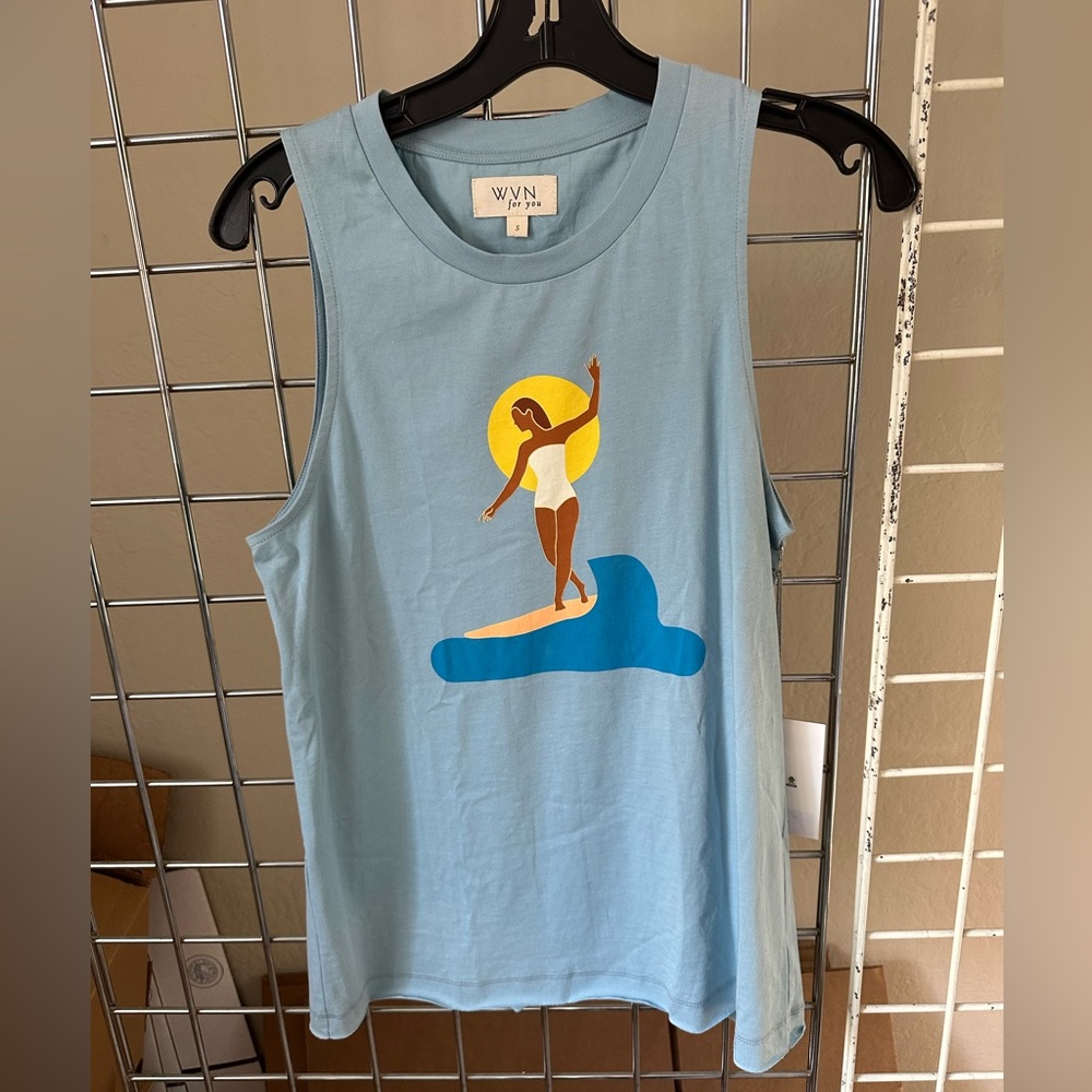 Surfer muscle tank